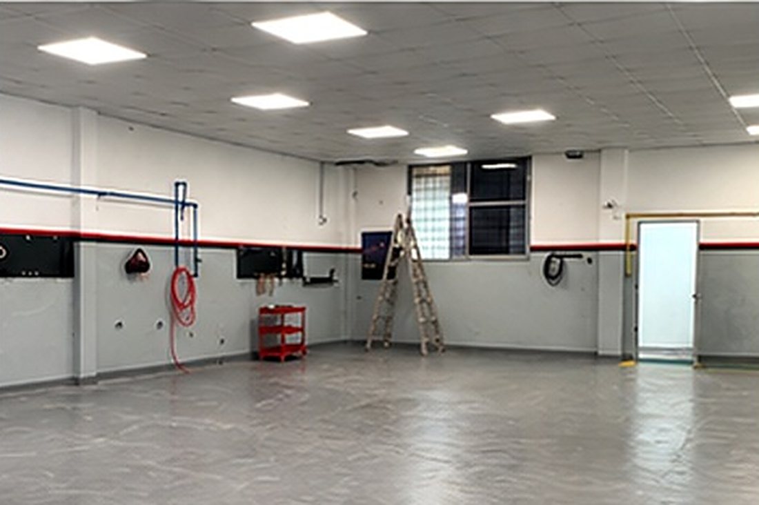 Sectores de trabajo del taller